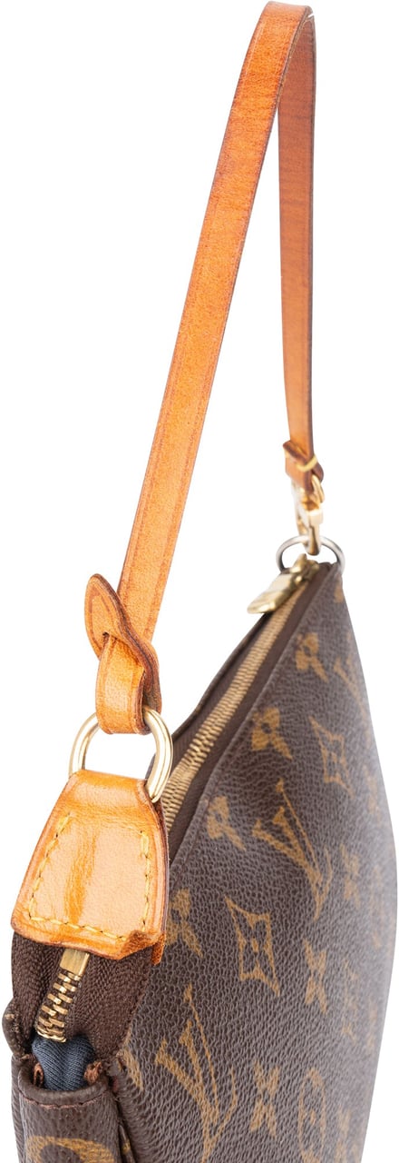 Louis Vuitton Louis Vuitton Canvas Monogram Pochette Accessoire Handbag Bruin