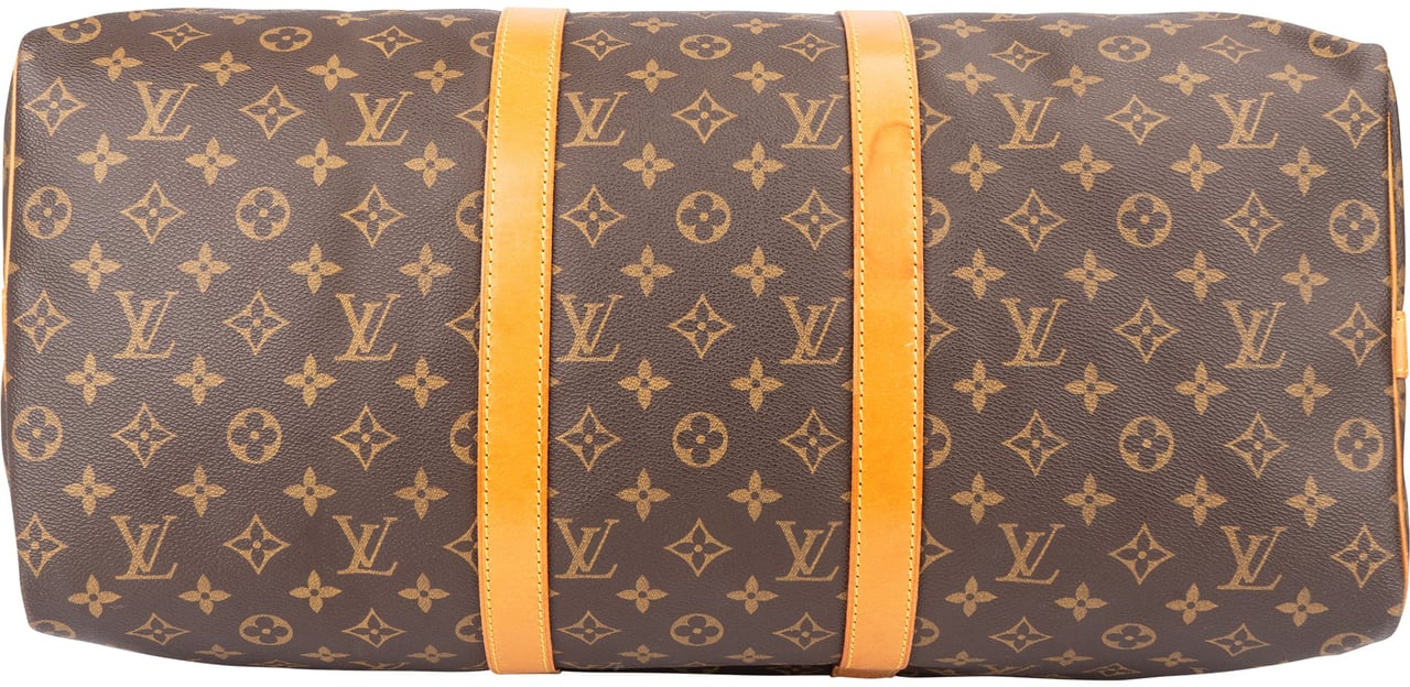 Louis Vuitton Louis Vuitton Canvas Monogram Keepall 50 Bandouliere Bruin