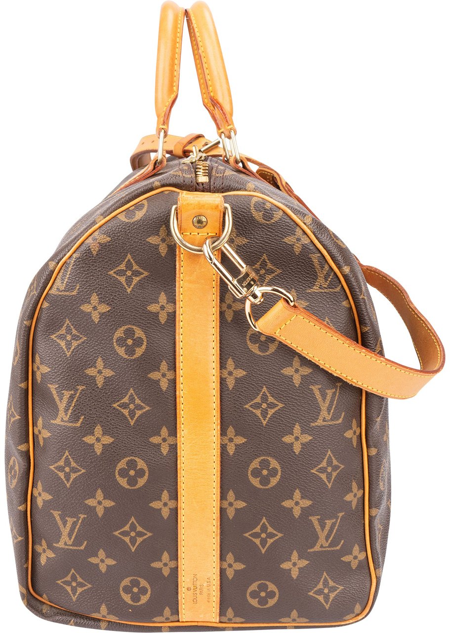 Louis Vuitton Louis Vuitton Canvas Monogram Keepall 50 Bandouliere Bruin
