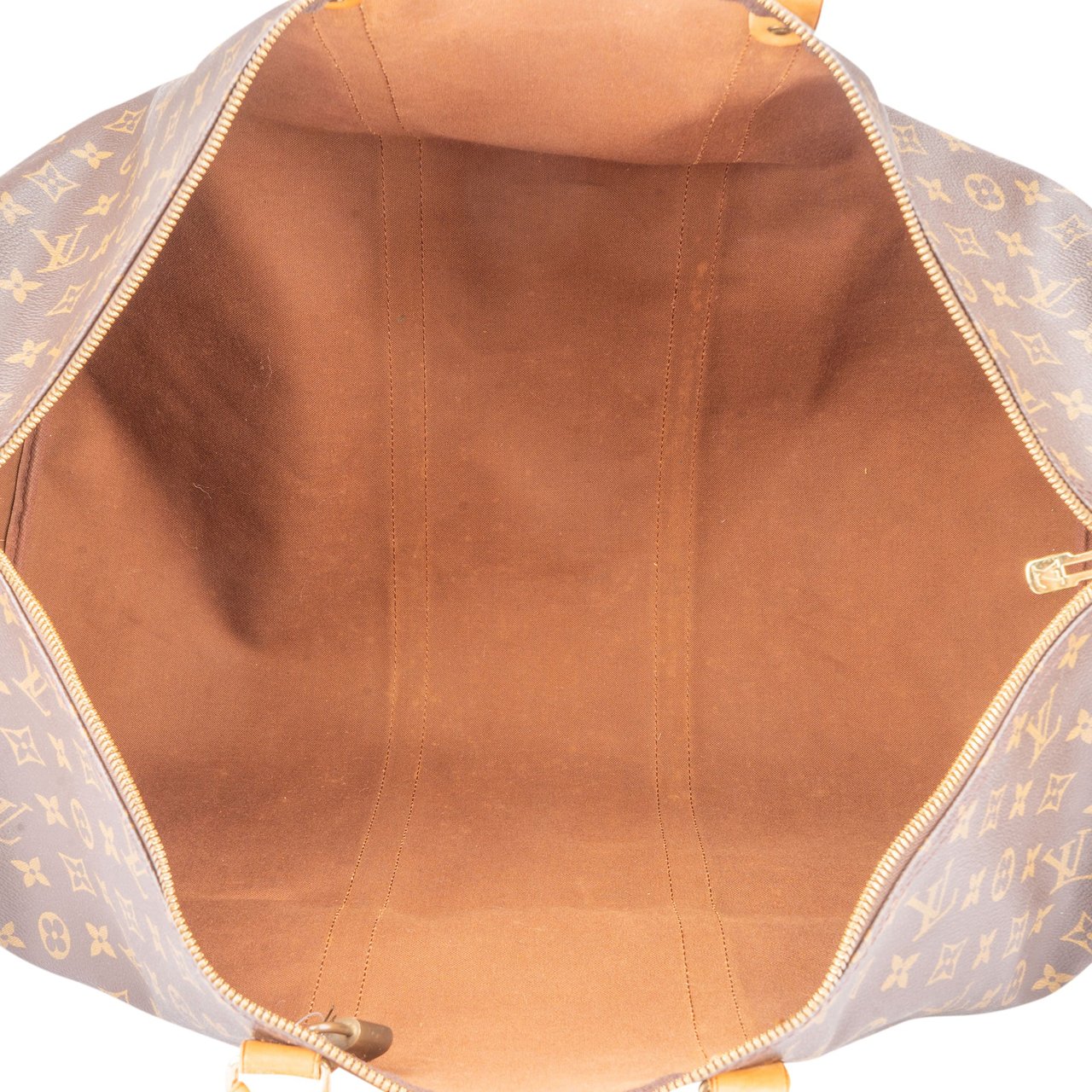 Louis Vuitton Louis Vuitton Canvas Monogram Keepall 60 Bandouliere Bruin