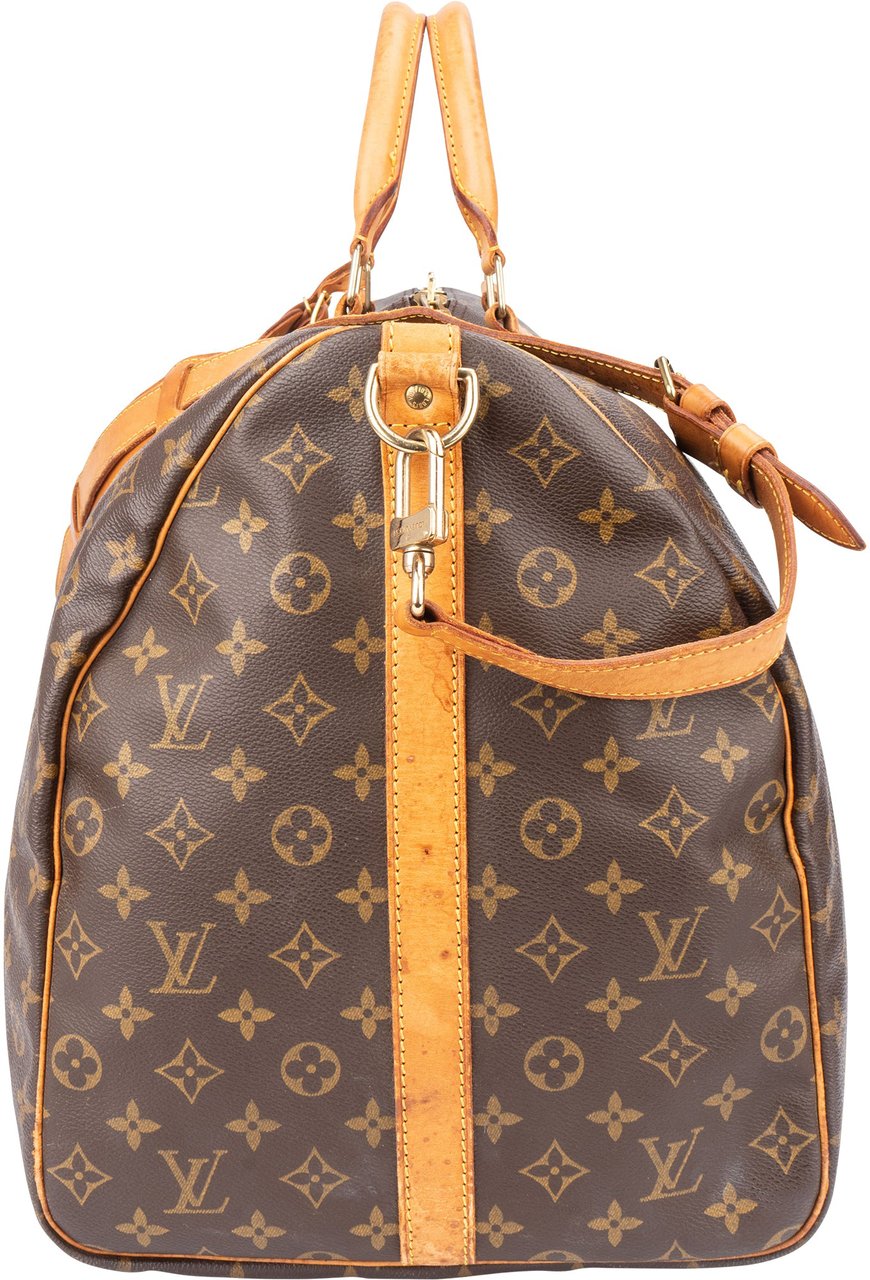 Louis Vuitton Louis Vuitton Canvas Monogram Keepall 60 Bandouliere Bruin