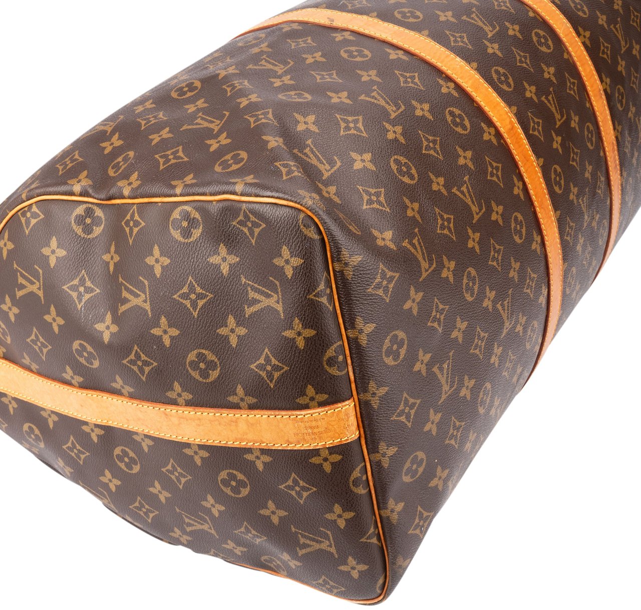 Louis Vuitton Louis Vuitton Canvas Monogram Keepall 60 Bandouliere Bruin
