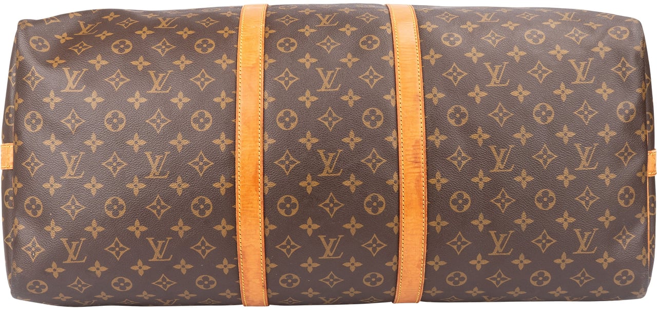 Louis Vuitton Louis Vuitton Canvas Monogram Keepall 60 Bandouliere Bruin