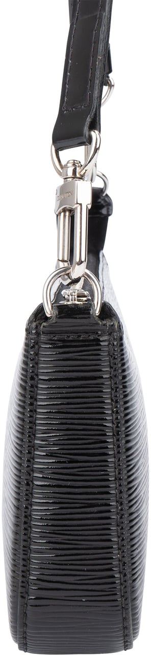Louis Vuitton Louis Vuitton Noir Electric Epi Leather NM Pochette Accessoire Crossbody Bag Zwart