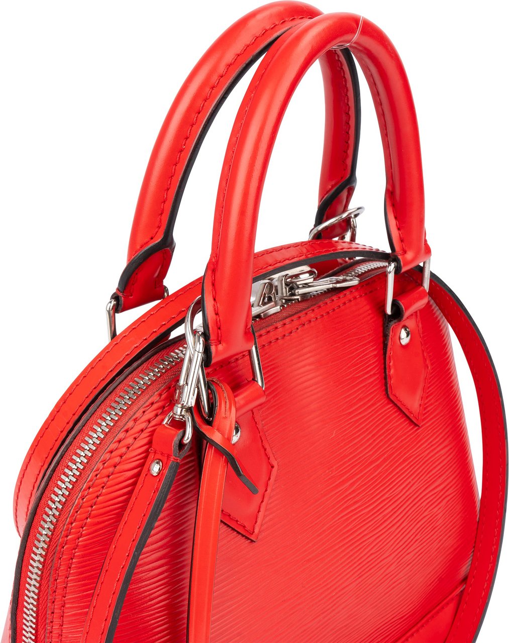 Louis Vuitton Louis Vuitton Rouge Epi Leather Alma BB Handbag Rood
