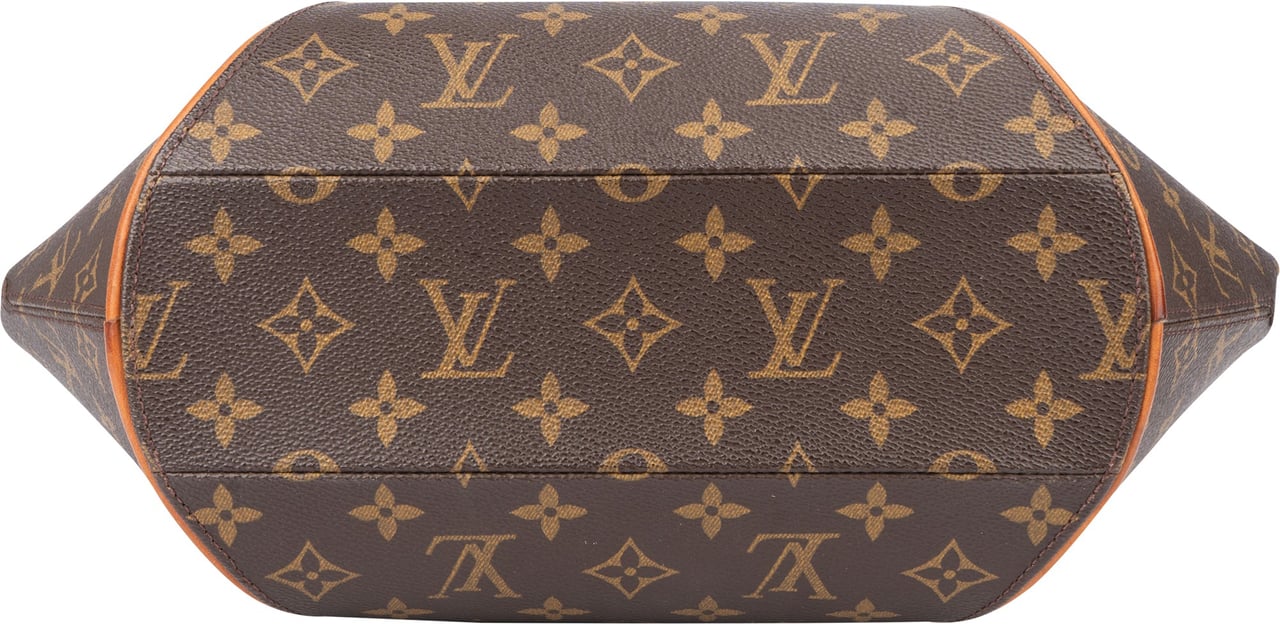 Louis Vuitton Louis Vuitton Canvas Monogram Ellipse MM Handbag Bruin