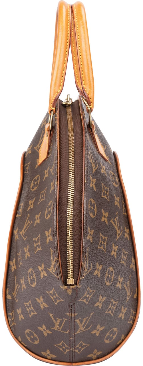 Louis Vuitton Louis Vuitton Canvas Monogram Ellipse MM Handbag Bruin