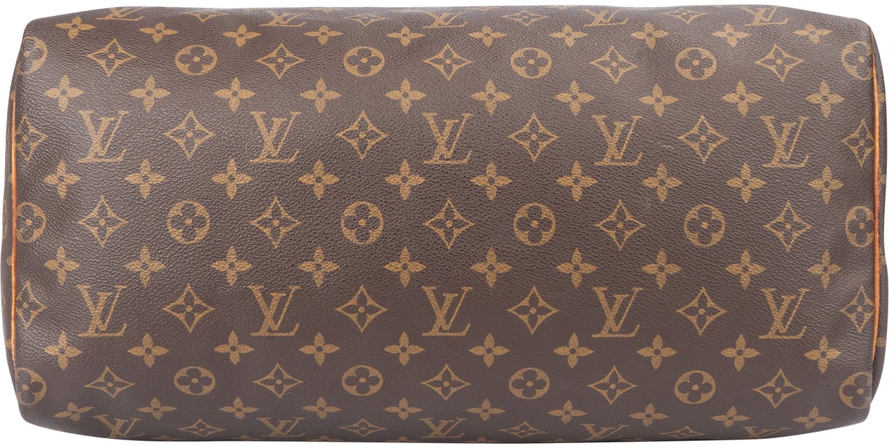 Louis Vuitton Louis Vuitton Canvas Monogram Speedy 40 Handbag Bruin
