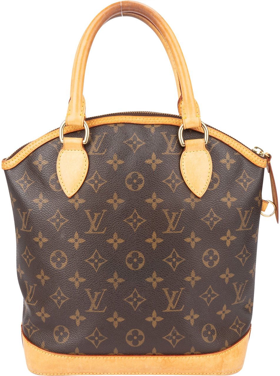 Louis Vuitton Louis Vuitton Canvas Monogram Lockit PM Handbag Bruin