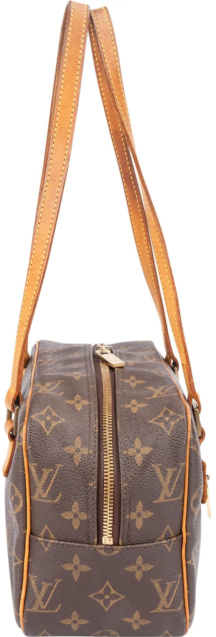 Louis Vuitton Louis Vuitton Canvas Monogram Cite MM Shoulder Bag Bruin