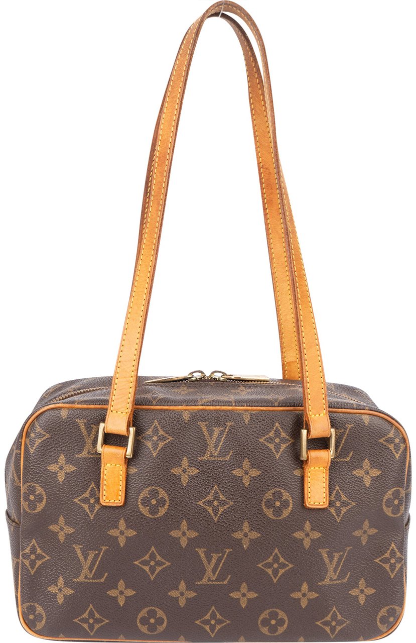 Louis Vuitton Louis Vuitton Canvas Monogram Cite MM Shoulder Bag Bruin