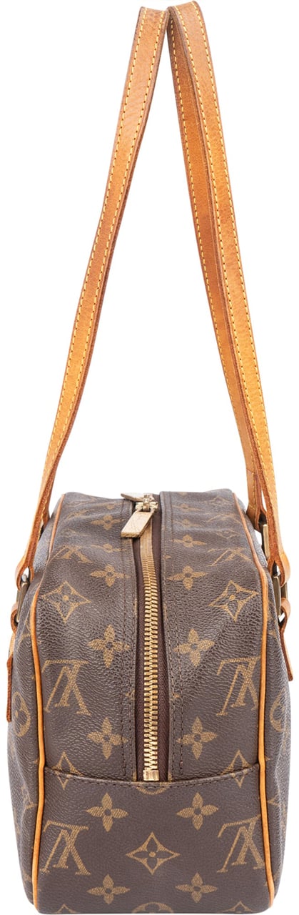 Louis Vuitton Louis Vuitton Canvas Monogram Cite MM Shoulder Bag Bruin