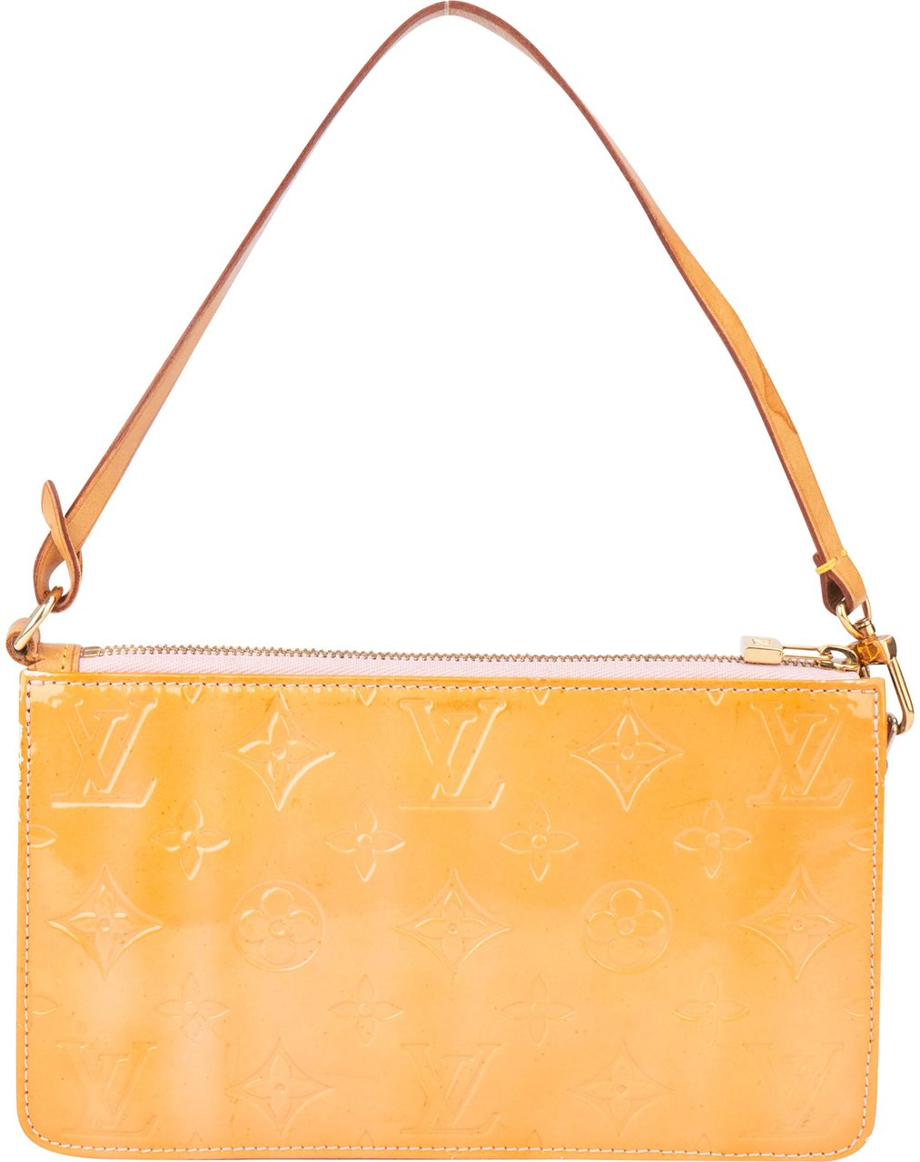 Louis Vuitton Louis Vuitton Vernis Monogram Lexington Handbag Geel