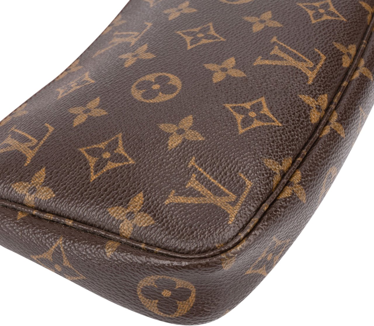 Louis Vuitton Louis Vuitton Canvas Monogram Pochette Accessoire Handbag Bruin