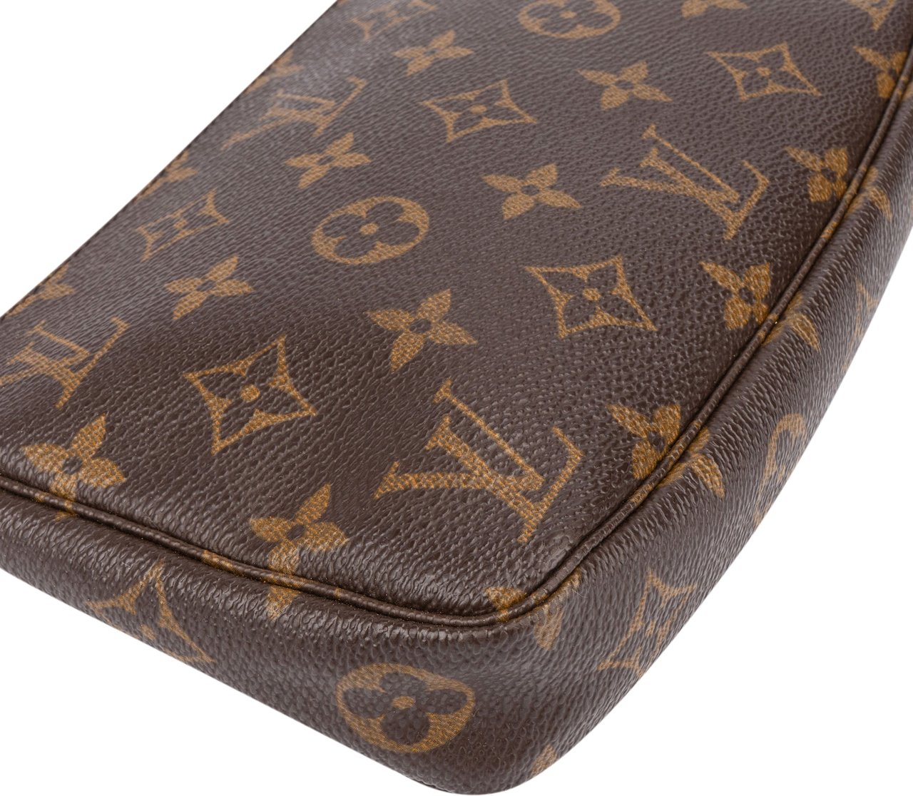 Louis Vuitton Louis Vuitton Canvas Monogram Pochette Accessoire Handbag Bruin