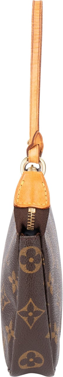 Louis Vuitton Louis Vuitton Canvas Monogram Pochette Accessoire Handbag Bruin