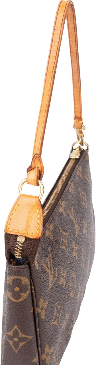 Louis Vuitton Louis Vuitton Canvas Monogram Pochette Accessoire Handbag Bruin