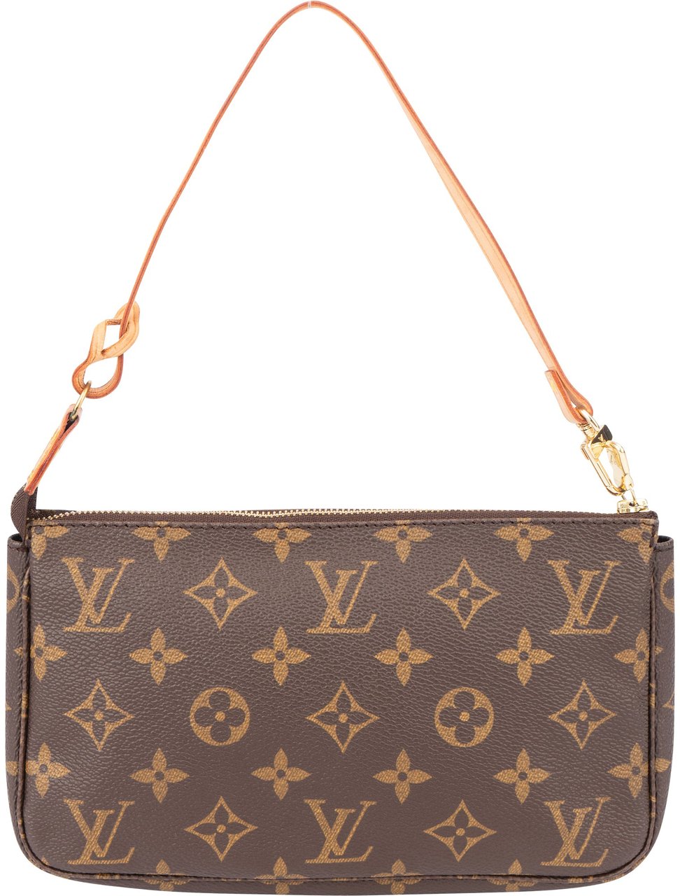 Louis Vuitton Louis Vuitton Canvas Monogram Pochette Accessoire Handbag Bruin