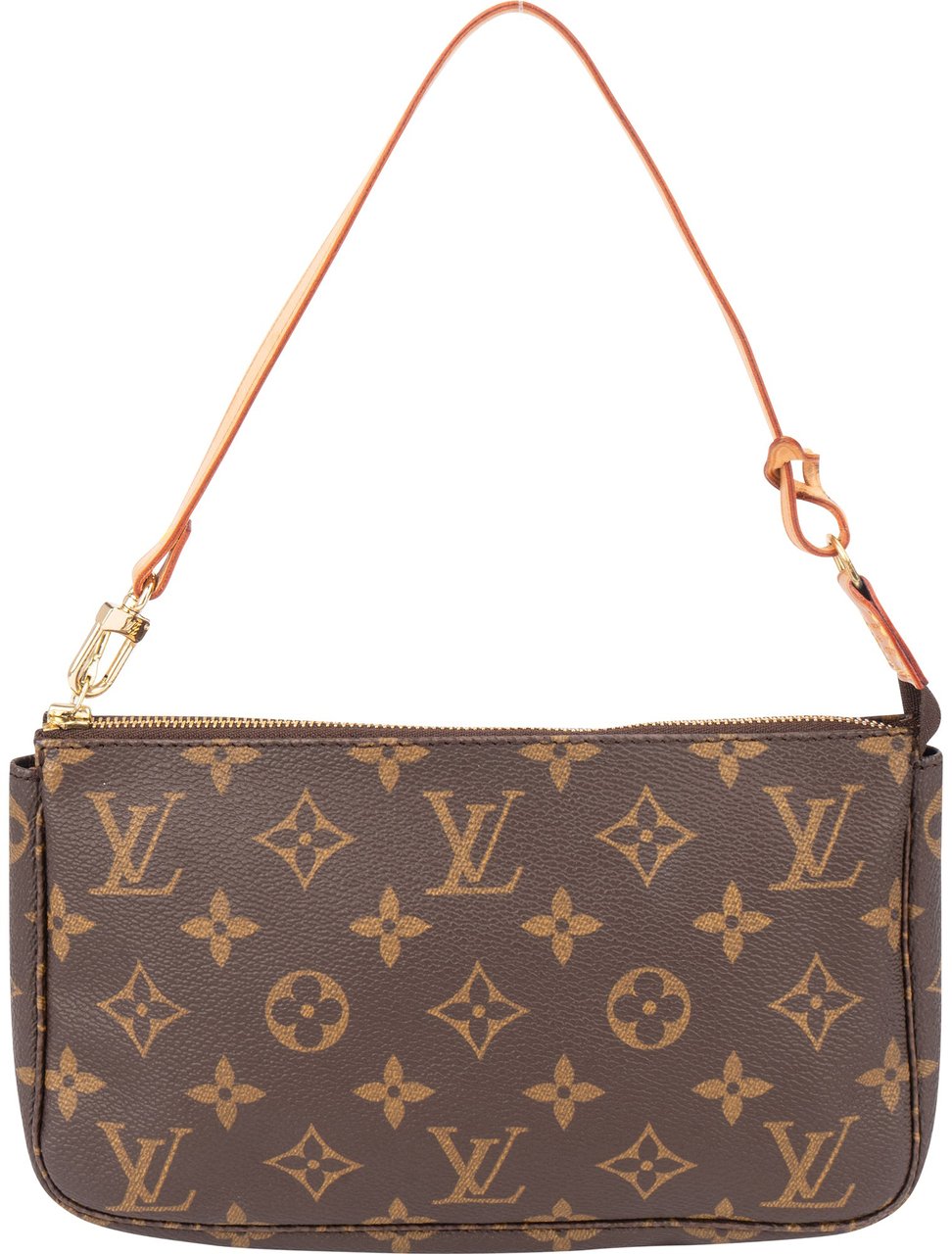 Louis Vuitton Louis Vuitton Canvas Monogram Pochette Accessoire Handbag Bruin