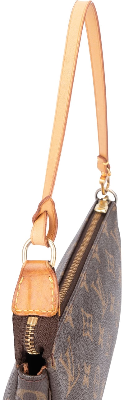 Louis Vuitton Louis Vuitton Canvas Monogram Pochette Accessoire Handbag Bruin