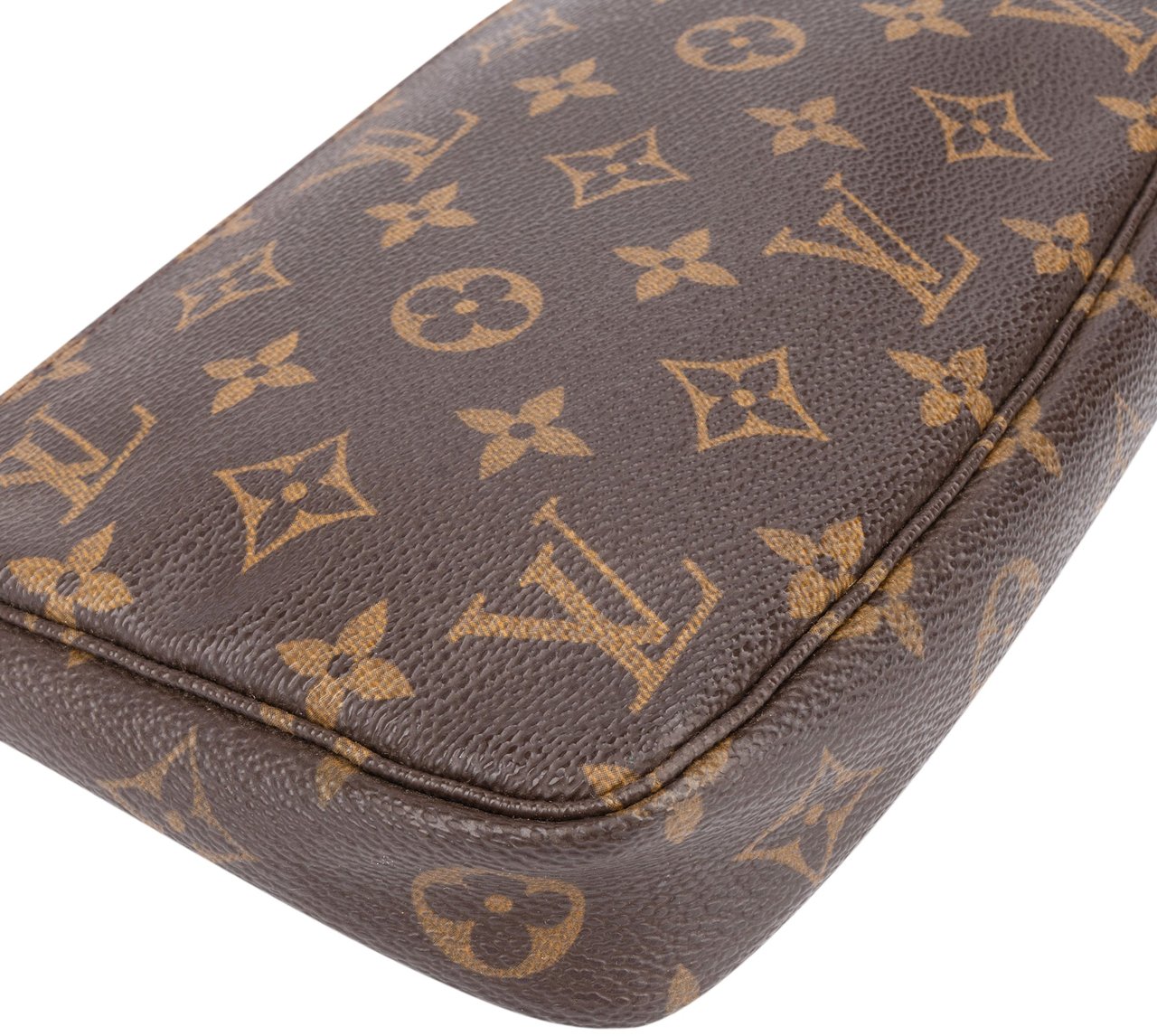 Louis Vuitton Louis Vuitton Canvas Monogram Pochette Accessoire Handbag Bruin