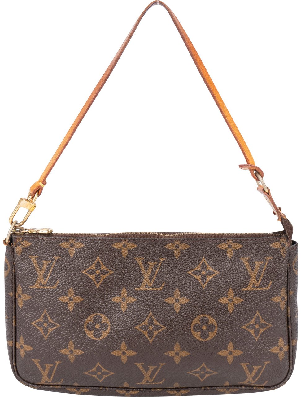 Louis Vuitton Louis Vuitton Canvas Monogram Pochette Accessoire Handbag Bruin