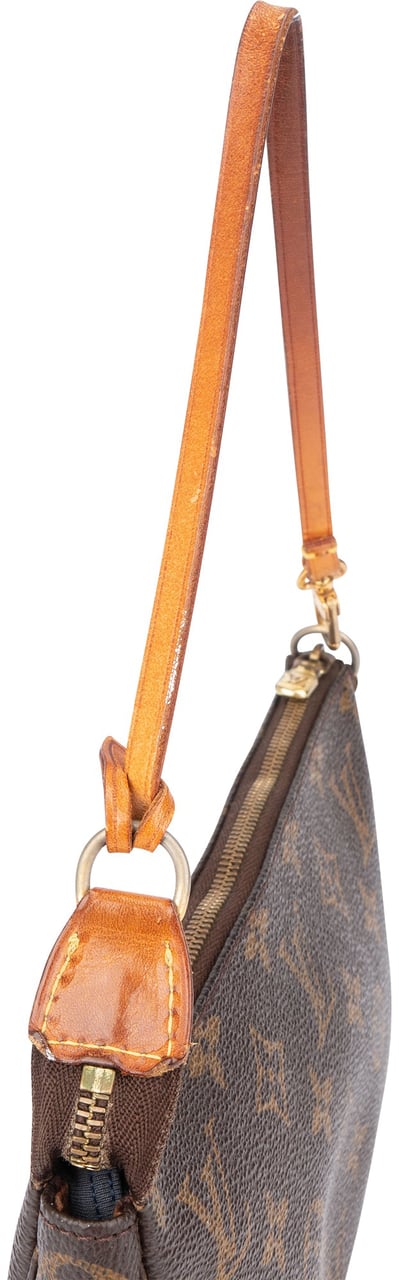 Louis Vuitton Louis Vuitton Canvas Monogram Pochette Accessoire Handbag Bruin