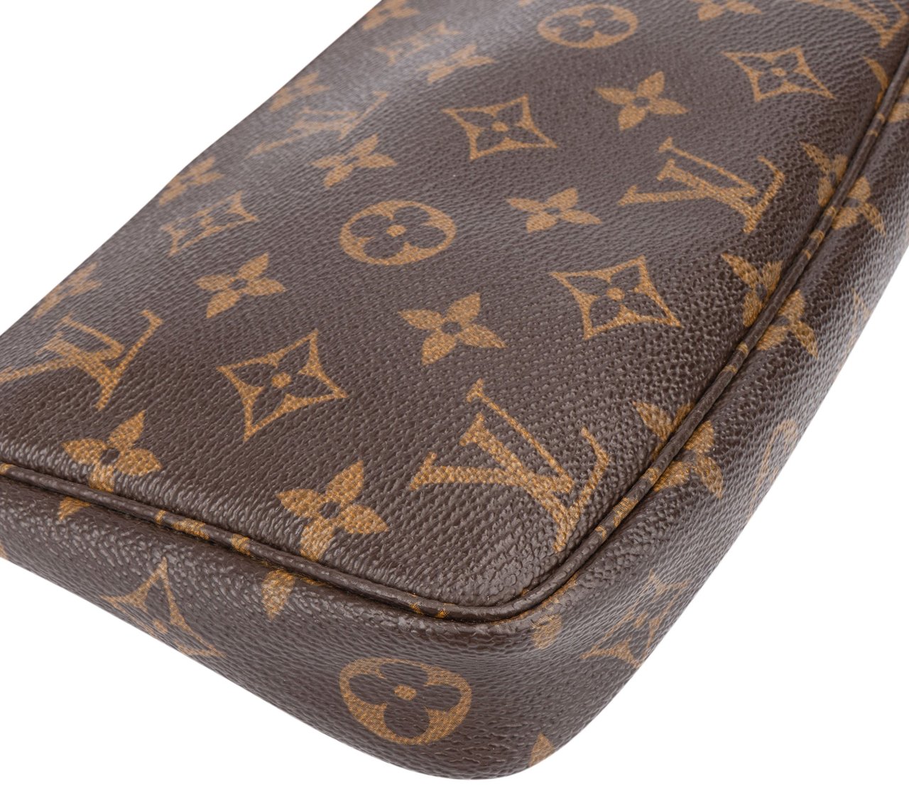Louis Vuitton Louis Vuitton Canvas Monogram Pochette Accessoire Handbag Bruin