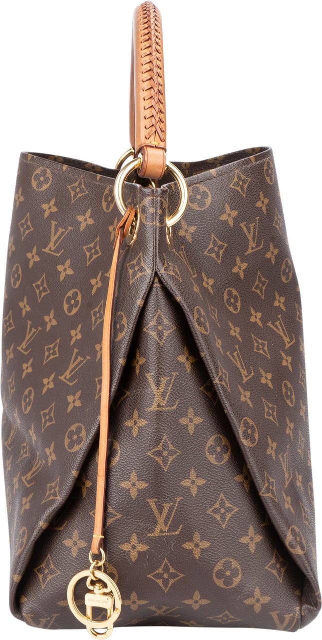 Louis Vuitton Louis Vuitton Canvas Monogram Artsy MM Handbag Bruin