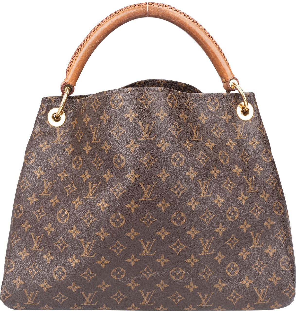 Louis Vuitton Louis Vuitton Canvas Monogram Artsy MM Handbag Bruin