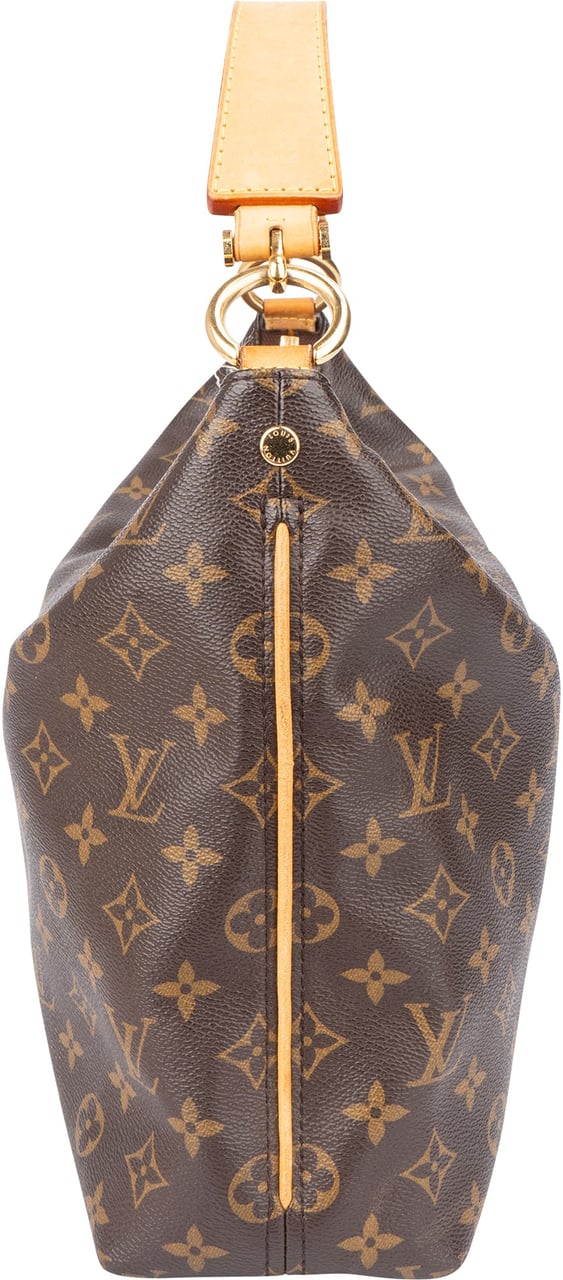 Louis Vuitton Louis Vuitton Canvas Monogram Sully PM Handbag Bruin