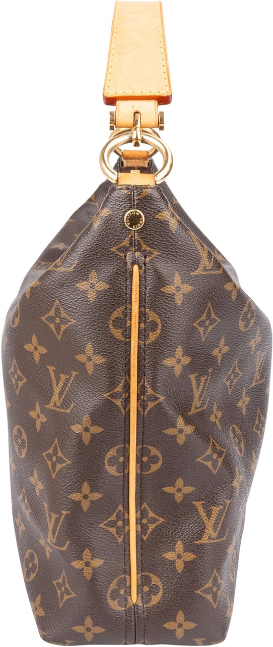 Louis Vuitton Louis Vuitton Canvas Monogram Sully PM Handbag Bruin