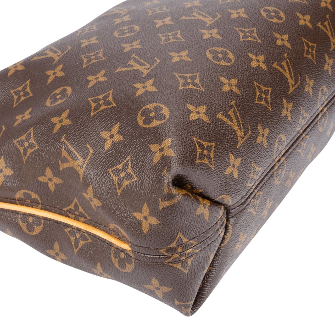 Louis Vuitton Louis Vuitton Canvas Monogram Sully PM Handbag Bruin