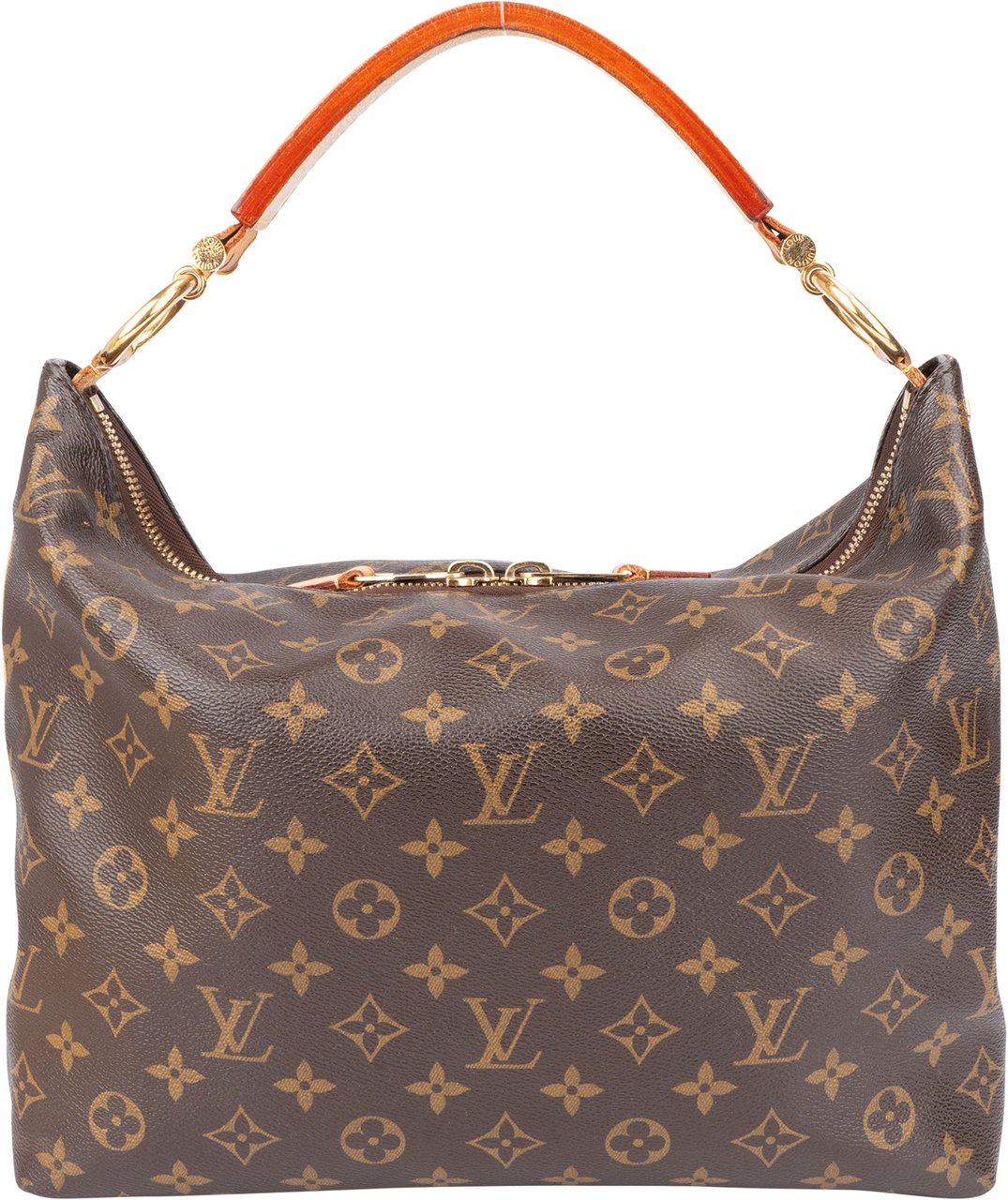 Louis Vuitton Louis Vuitton Canvas Monogram Sully PM Handbag Bruin