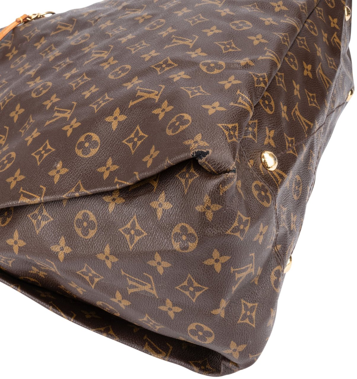 Louis Vuitton Louis Vuitton Canvas Monogram Artsy GM Handbag Bruin