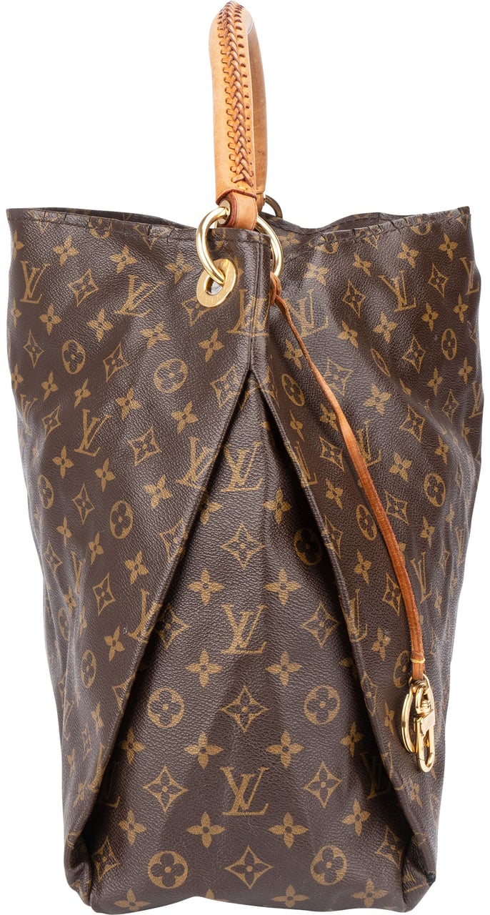 Louis Vuitton Louis Vuitton Canvas Monogram Artsy GM Handbag Bruin