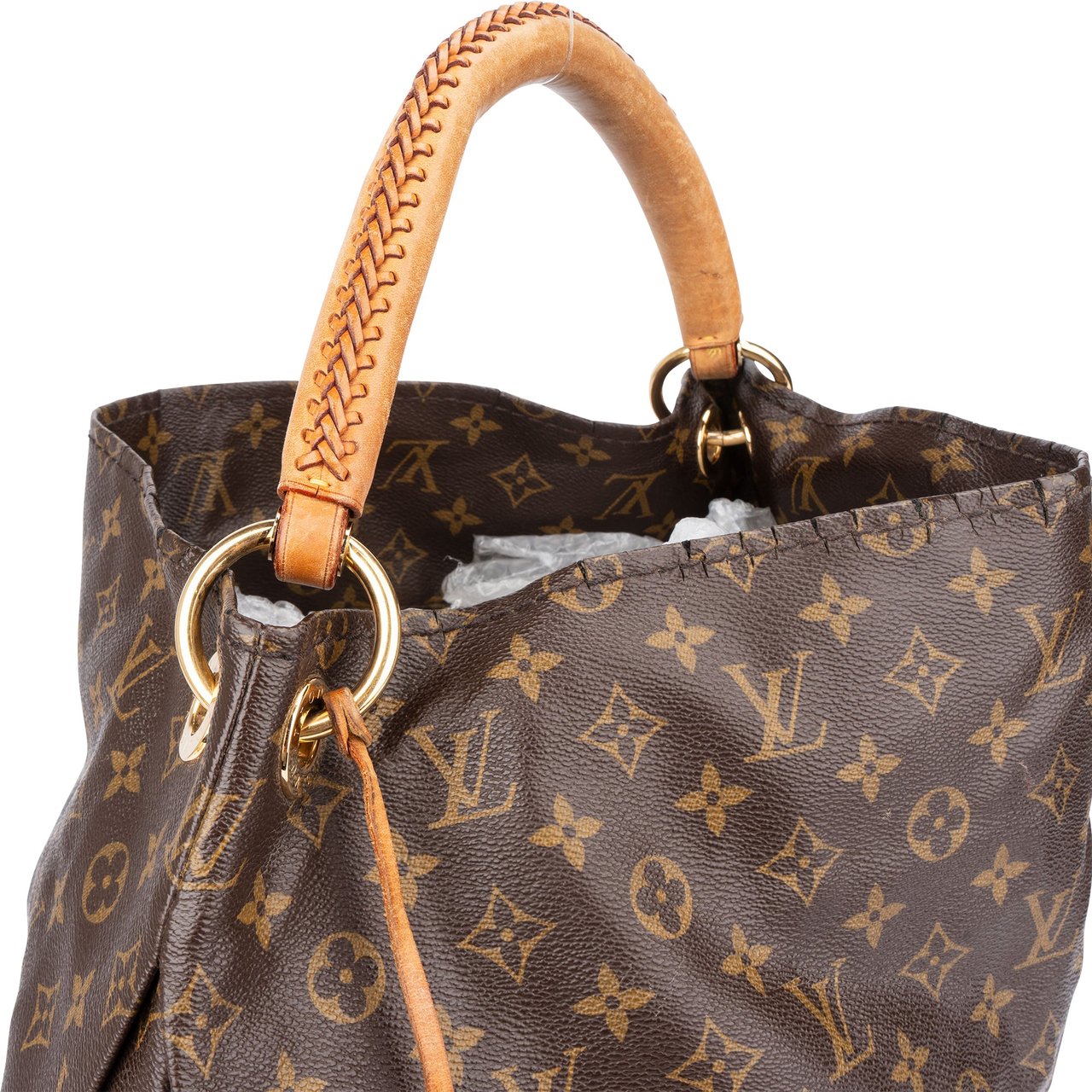 Louis Vuitton Louis Vuitton Canvas Monogram Artsy GM Handbag Bruin