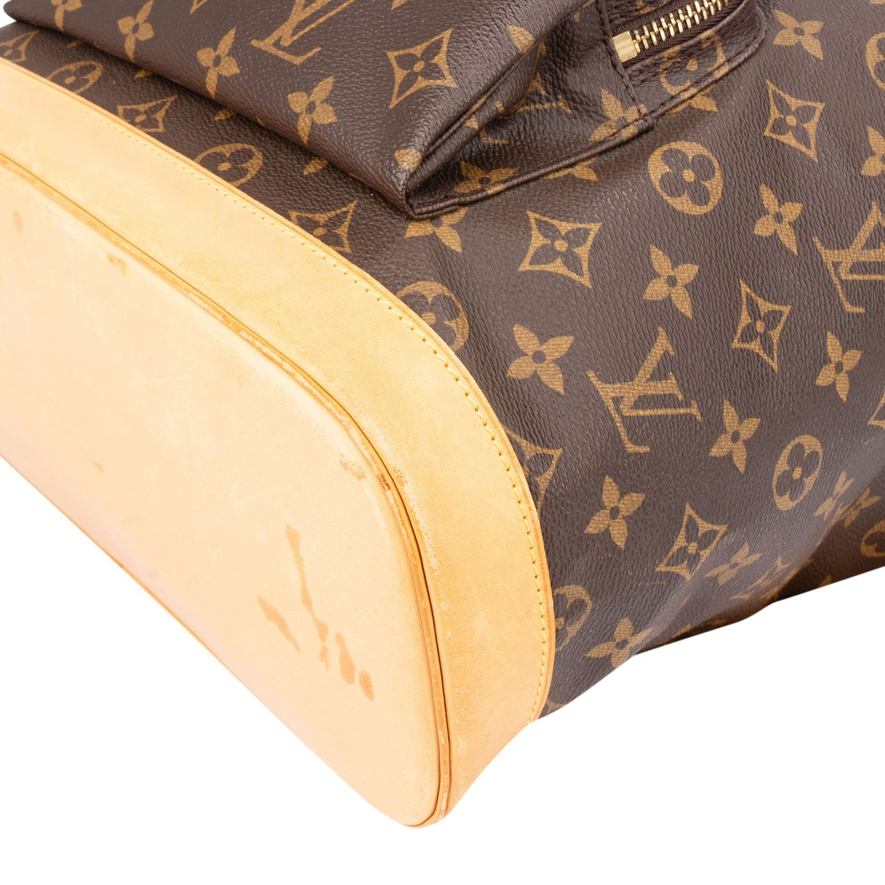 Louis Vuitton Louis Vuitton Canvas Monogram Montsouris GM Backpack Bruin