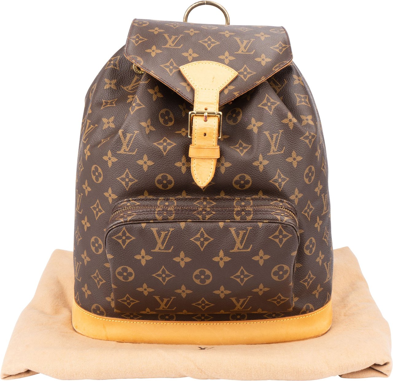 Louis Vuitton Louis Vuitton Canvas Monogram Montsouris GM Backpack Bruin