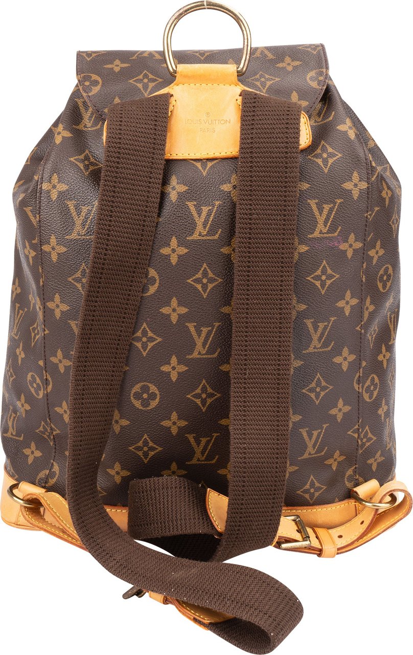 Louis Vuitton Louis Vuitton Canvas Monogram Montsouris GM Backpack Bruin