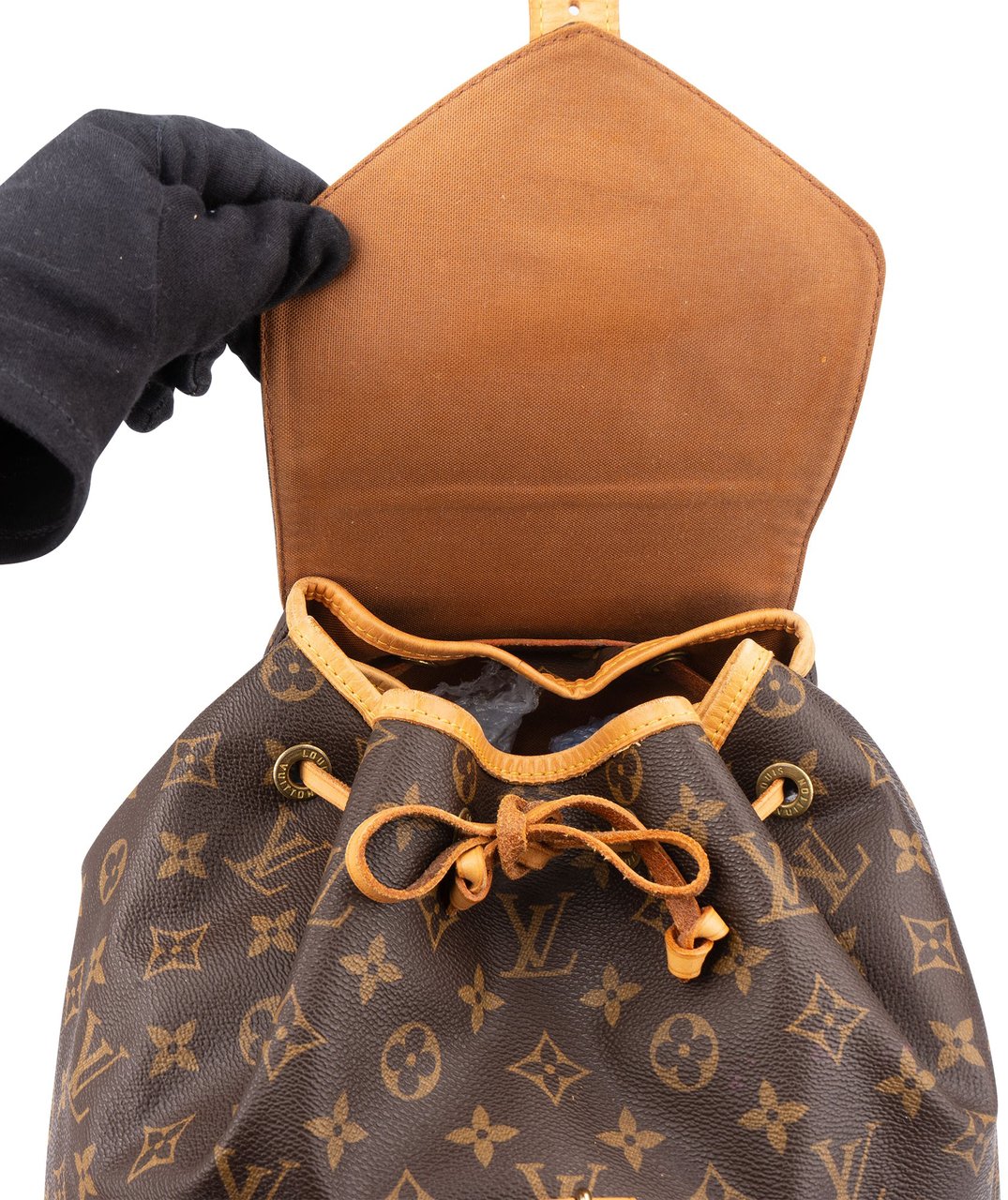Louis Vuitton Louis Vuitton Canvas Monogram Montsouris GM Backpack Bruin