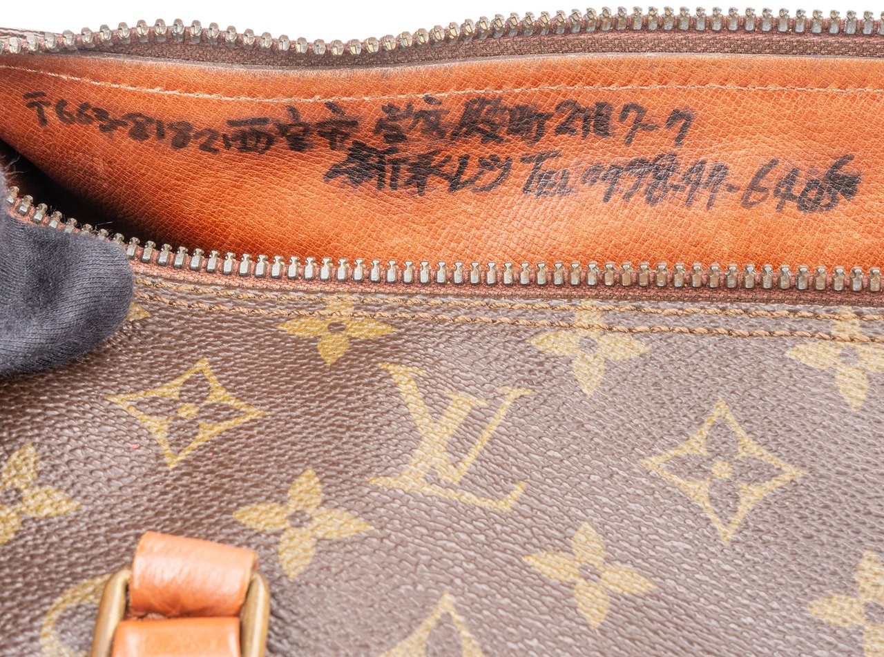 Louis Vuitton Louis Vuitton Canvas Monogram Papillon Set Handbag Bruin
