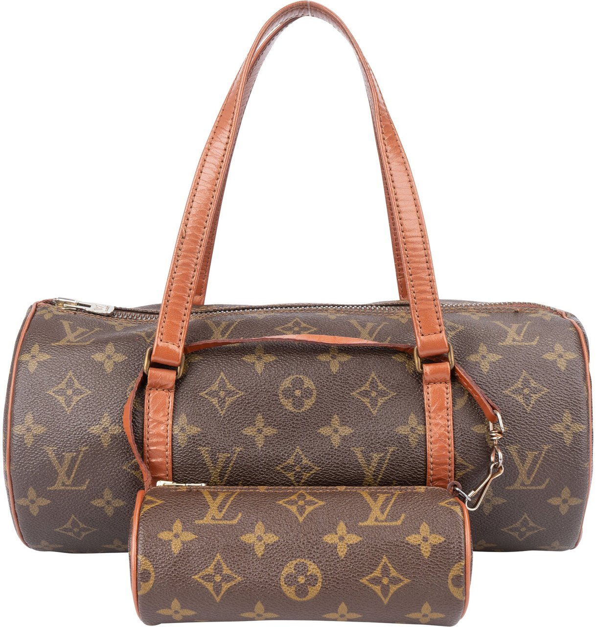 Louis Vuitton Louis Vuitton Canvas Monogram Papillon Set Handbag Bruin
