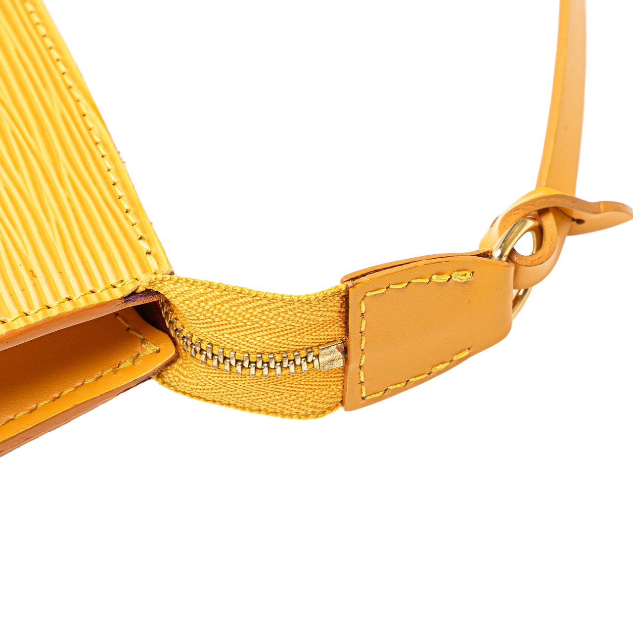 Louis Vuitton Epi Pochette Accessoires Geel