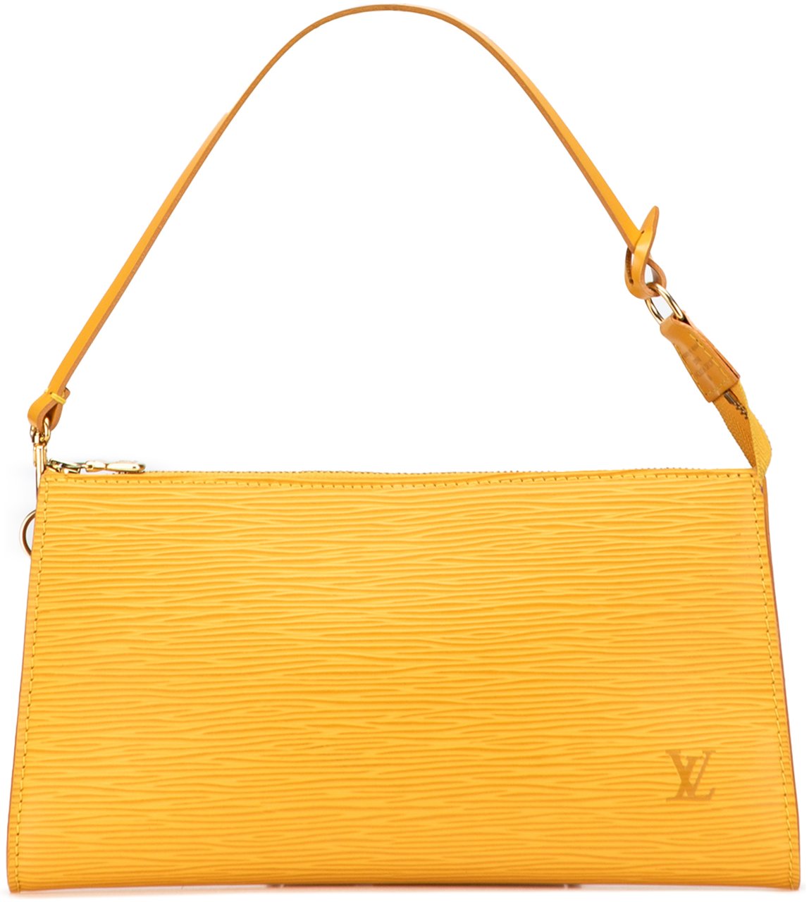 Louis Vuitton Epi Pochette Accessoires Geel