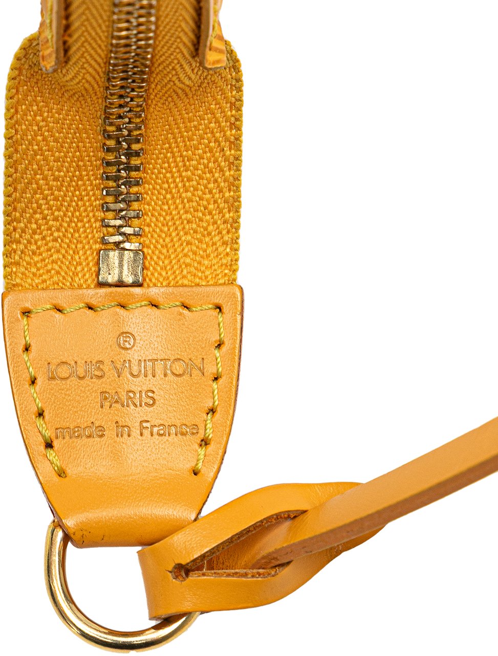 Louis Vuitton Epi Pochette Accessoires Geel