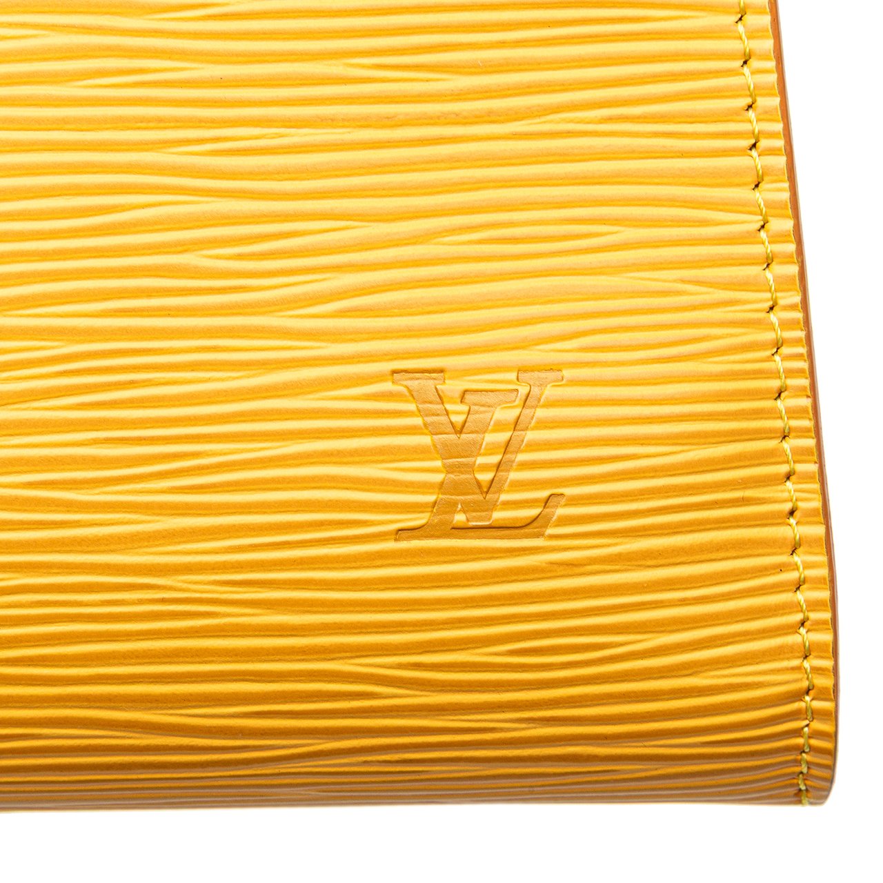 Louis Vuitton Epi Pochette Accessoires Geel