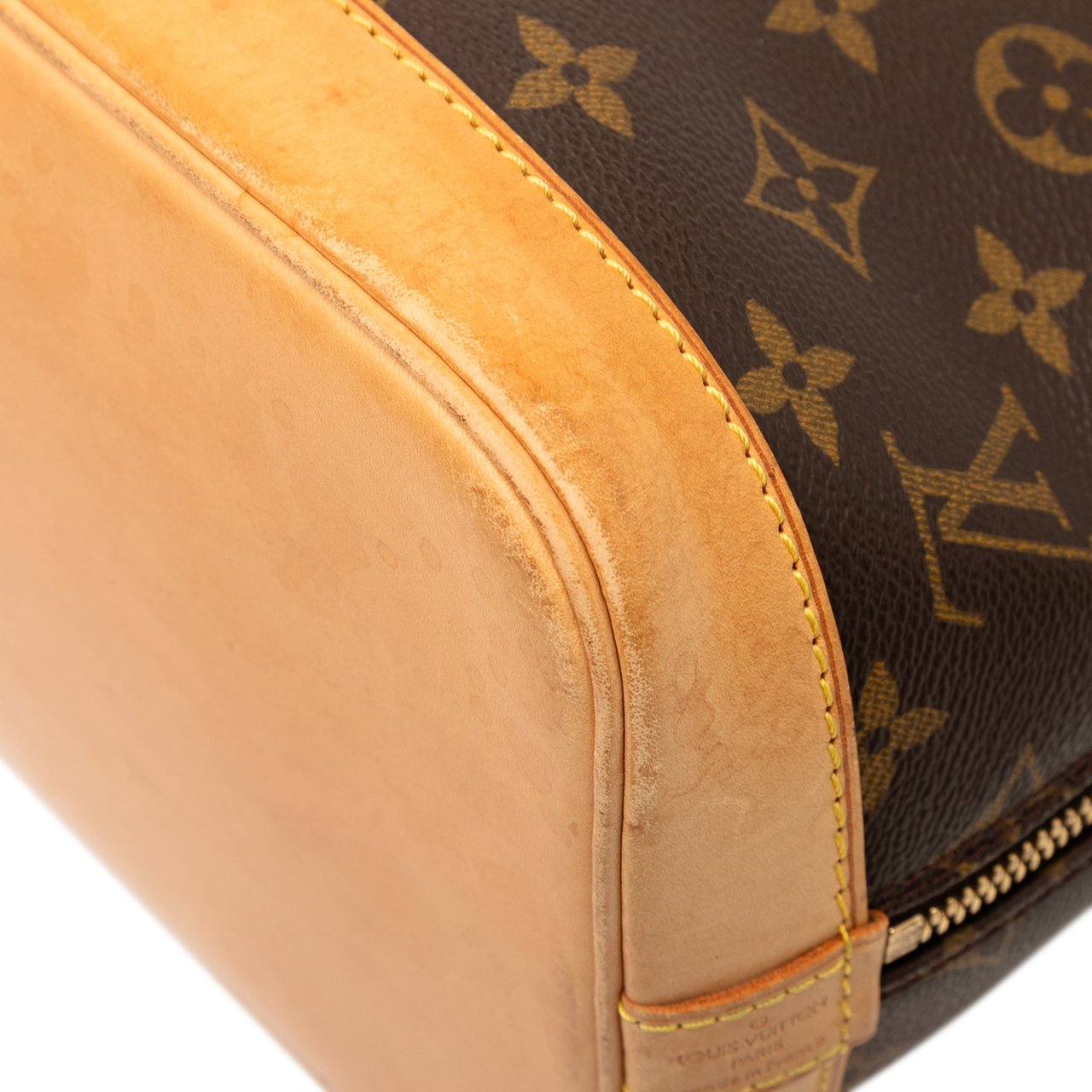 Louis Vuitton Monogram Alma PM Bruin