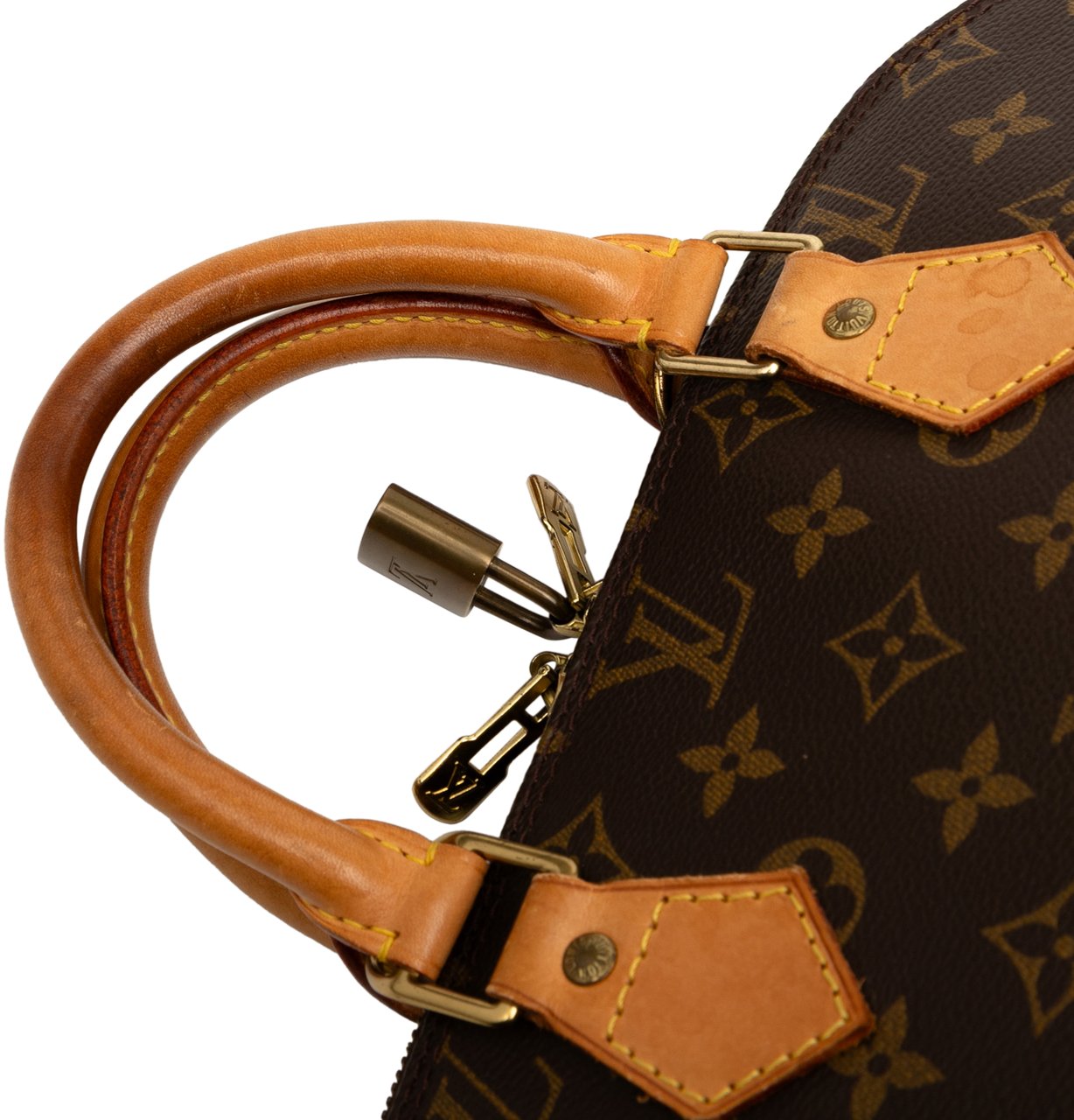 Louis Vuitton Monogram Alma PM Bruin