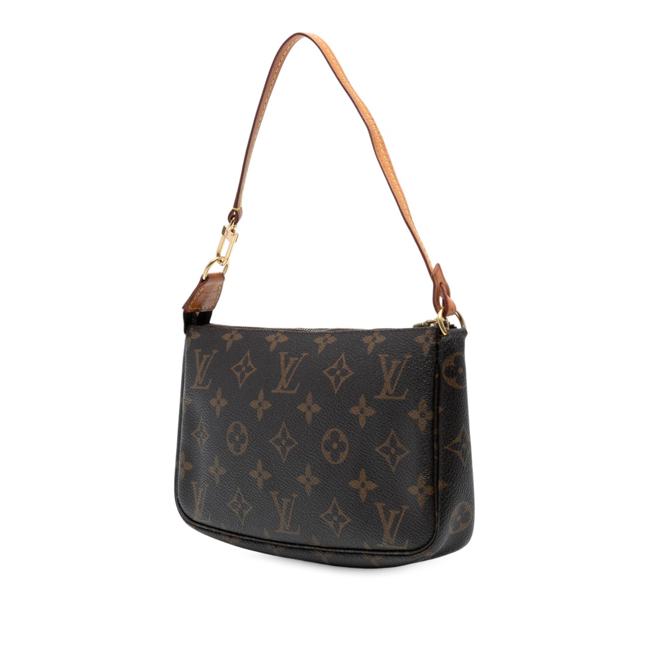 Louis Vuitton Monogram Pochette Accessoires Bruin